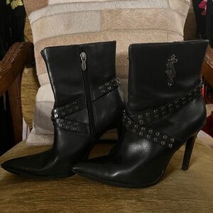 Pointed Harley Davidson Boots